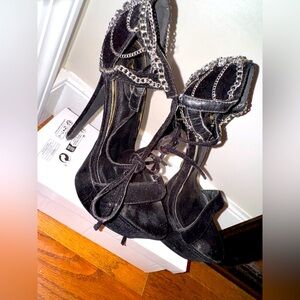 Black platform Heels from Just Fab!